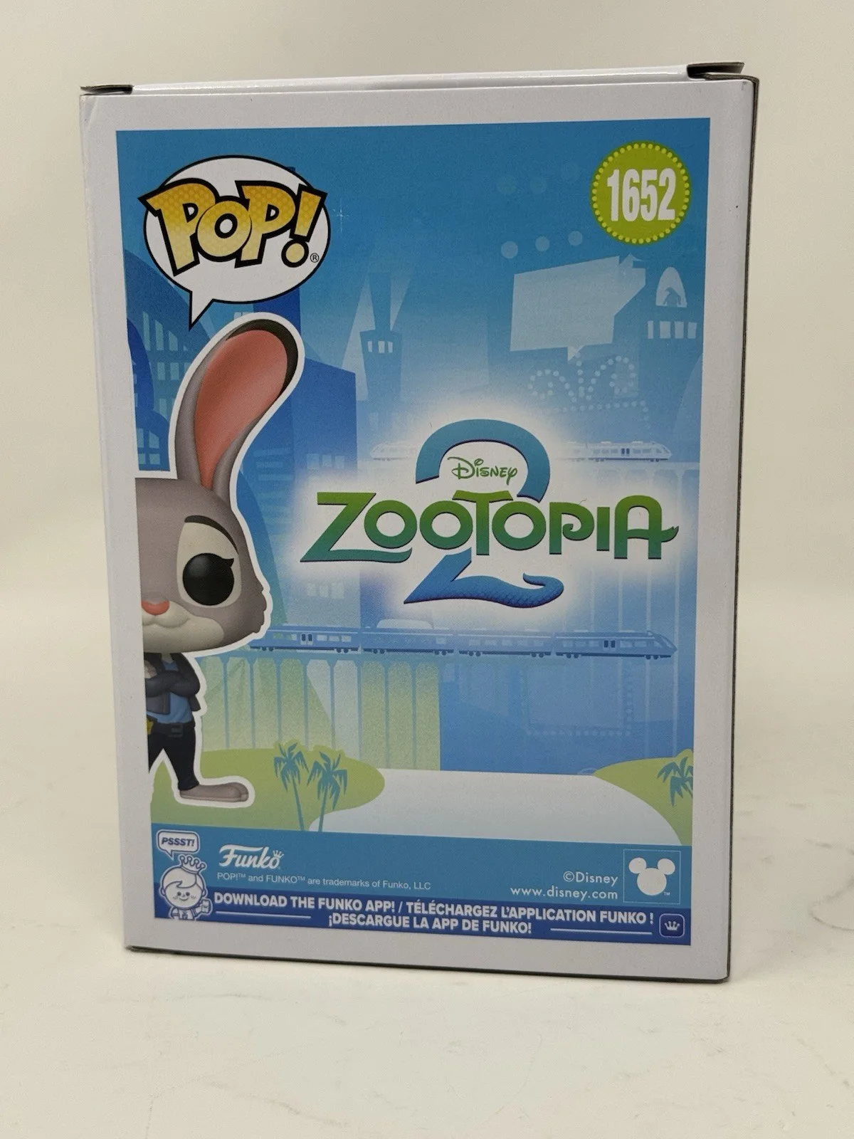 Ginnifer Goodwin — Ginnifer Goodwin Signed Judy Hopps Funko Pop #1652 Zootopia 2 Autograph BAS COA, изображение 4