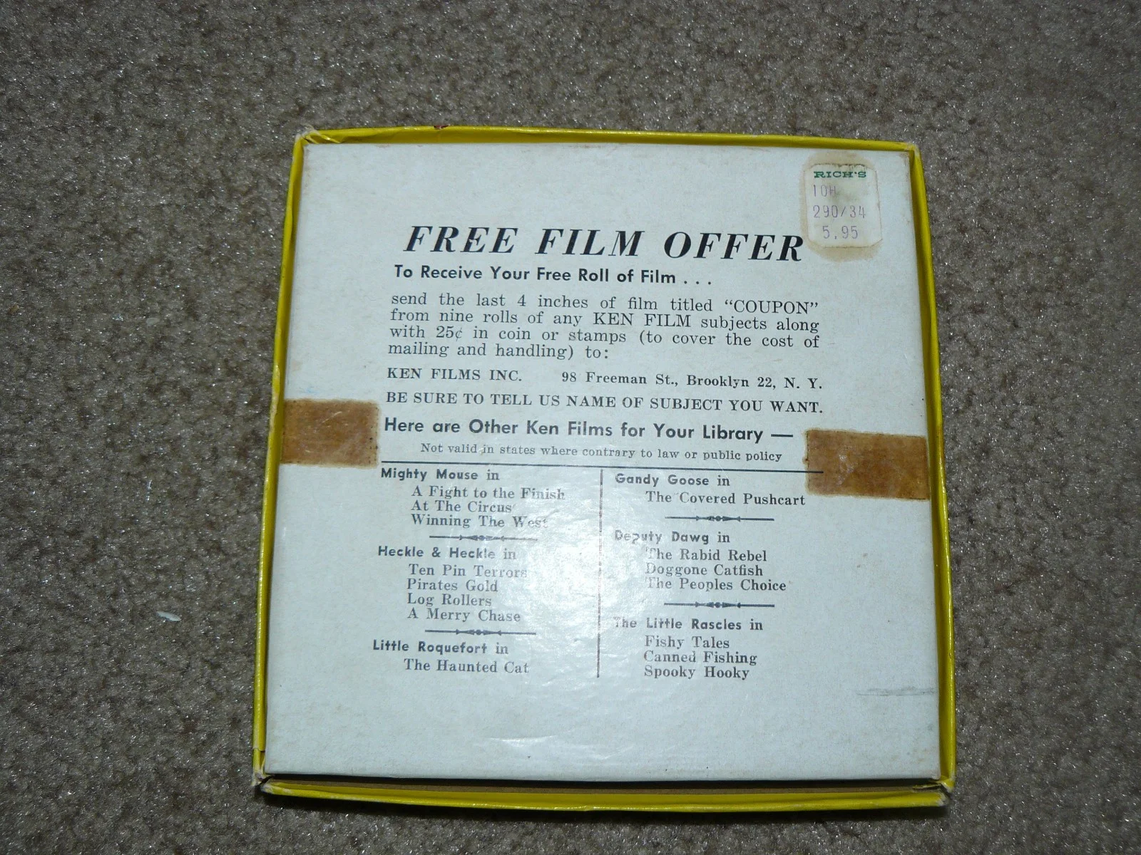 Little Rascals Fishy Tales / Super 8 - Silent Movie, изображение 2