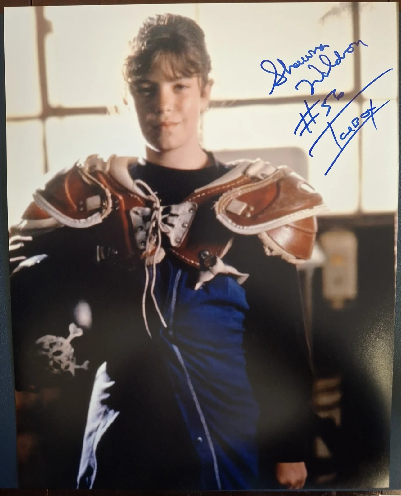 Shawna Waldron — Shawna Waldron Little Giants Icebox Signed 11x14 Pic Autograph Photo