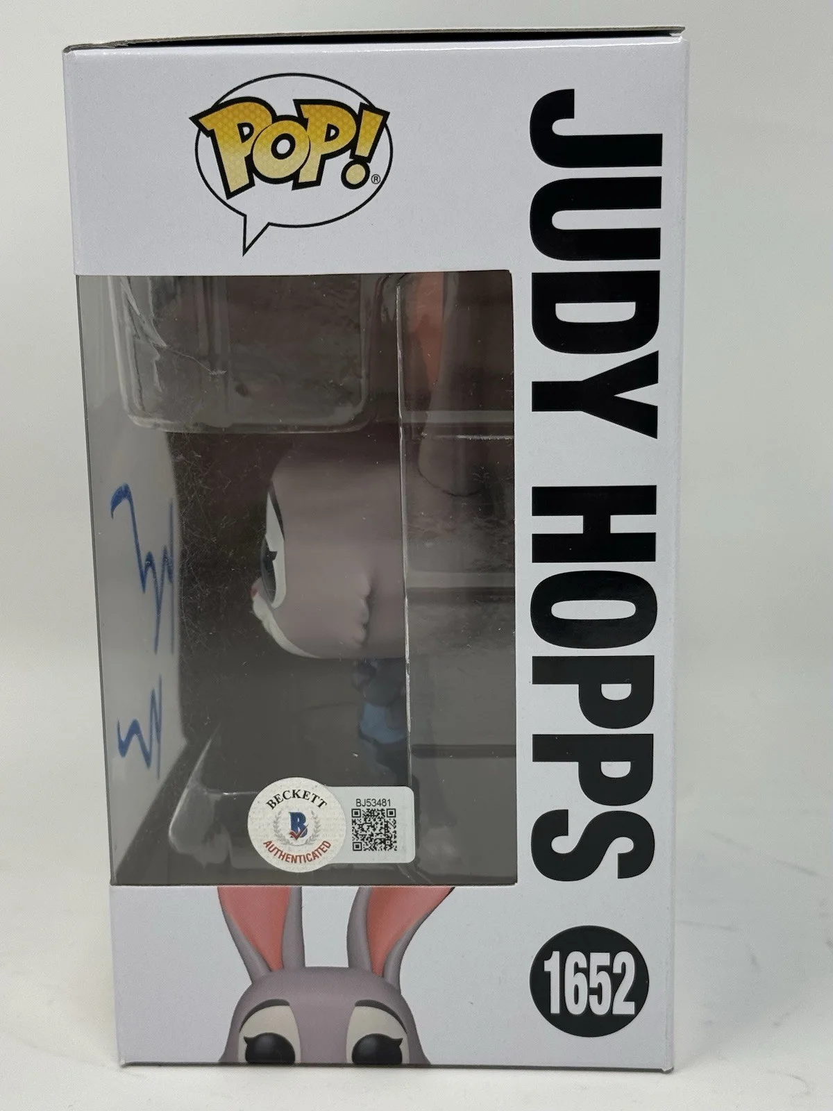 Ginnifer Goodwin — Ginnifer Goodwin Signed Zootopia 2 Judy Hopps Funko Pop 1652 Autograph Beckett, image 3