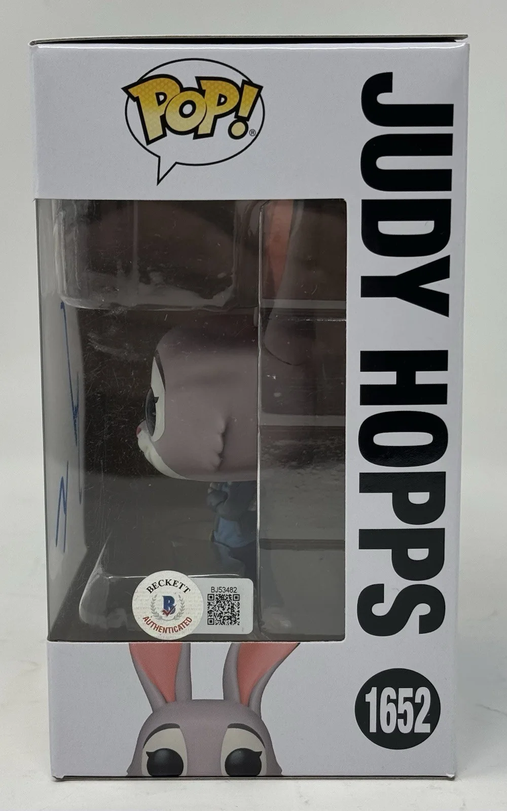 Ginnifer Goodwin — Ginnifer Goodwin Signed Zootopia 2 Judy Hopps Funko Pop 1652 Autograph Beckett, image 4
