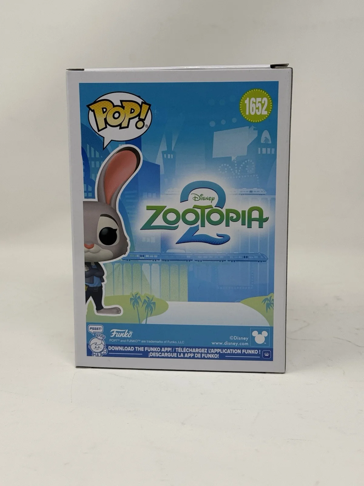 Ginnifer Goodwin — Ginnifer Goodwin Signed Zootopia 2 Judy Hopps Funko Pop 1652 Autograph Beckett, image 4