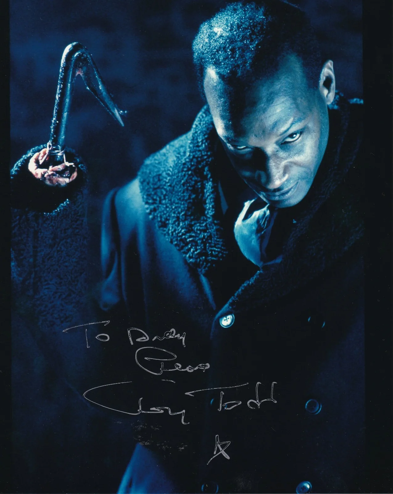 Tony Todd — Tony Todd Candy Man Signed 8x10 Photo COA