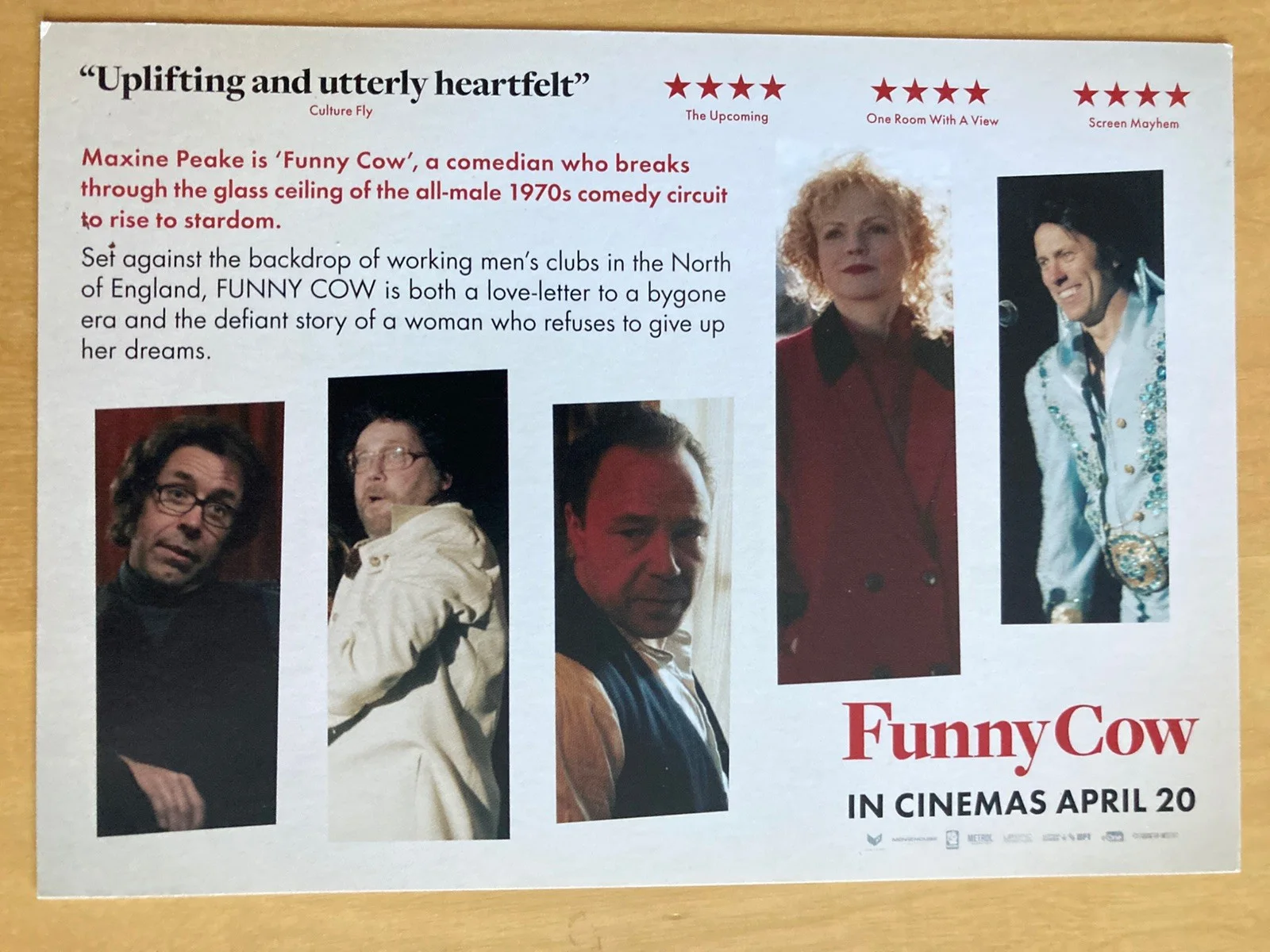 Funny Cow- promotional postcard, image 2