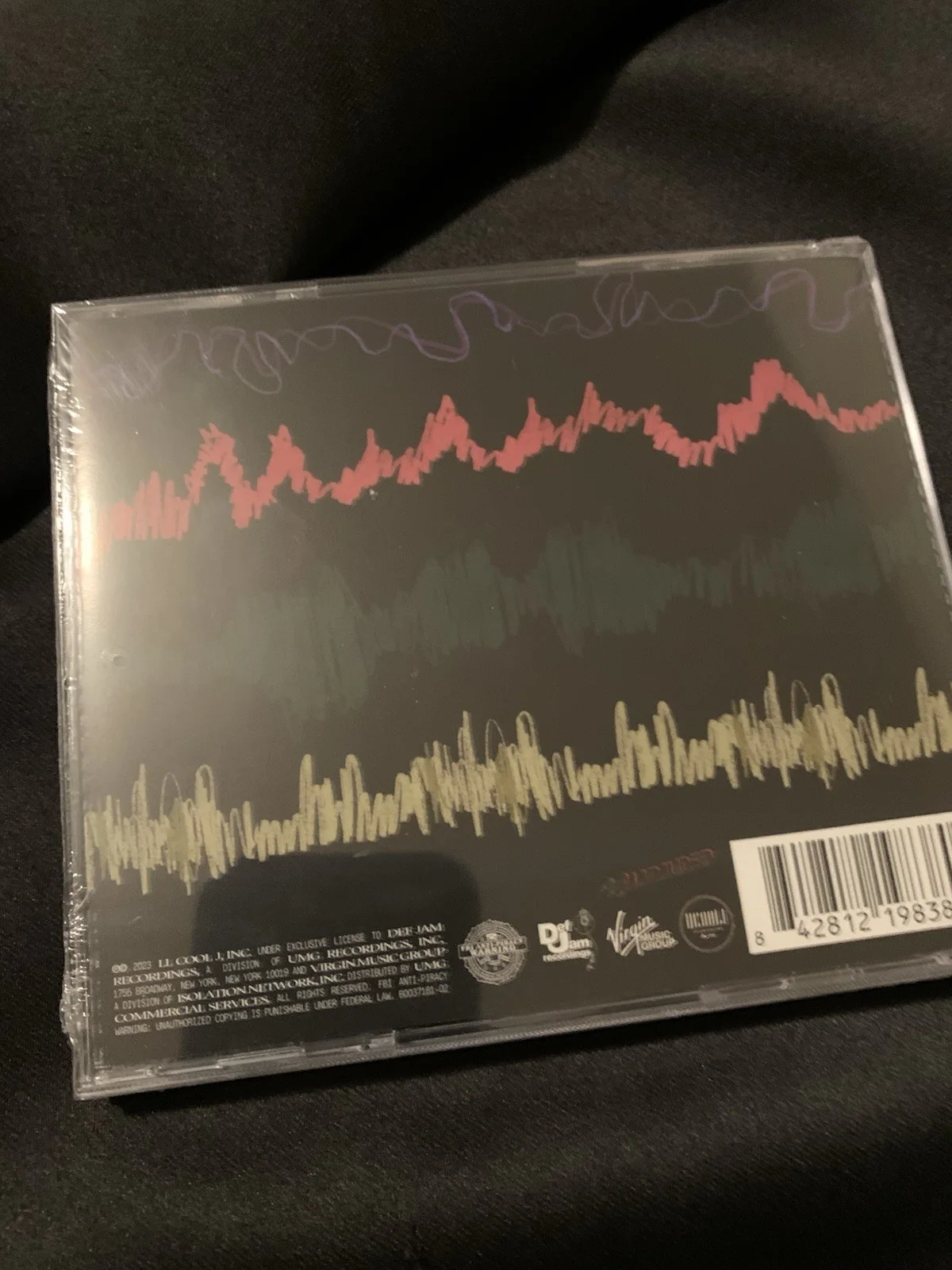 LL COOL J 2024 "THE FORCE" SIGNED/ AUTOGRAPH Exclusive CD Sealed New, image 2