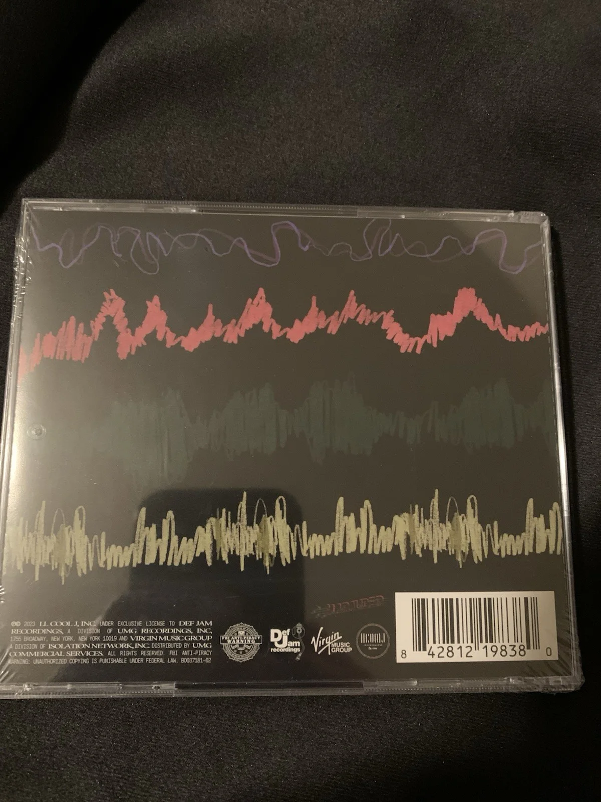 LL COOL J 2024 "THE FORCE" SIGNED/ AUTOGRAPH Exclusive CD Sealed New, image 2