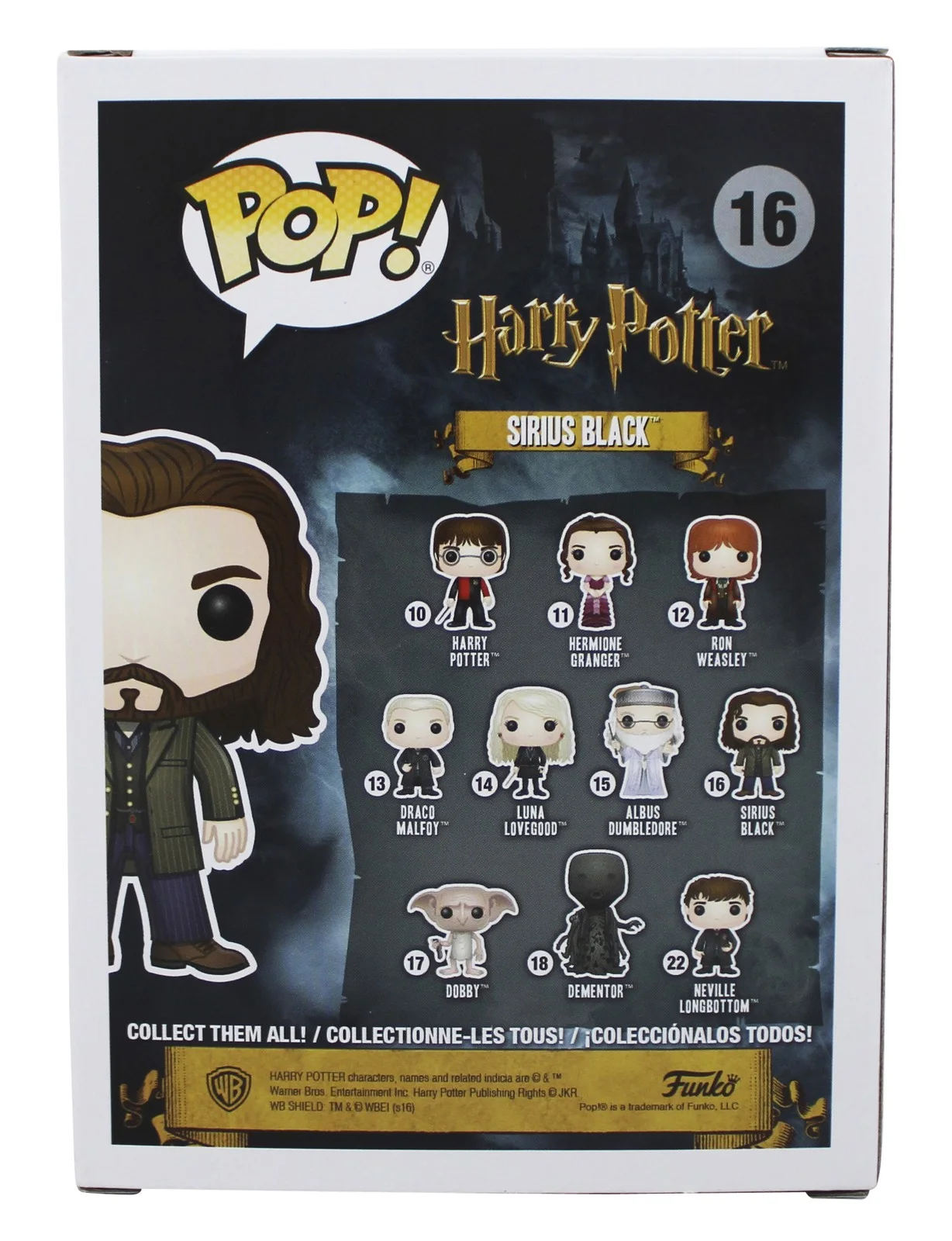 Gary Oldman — Gary Oldman Harry Potter Signed Sirius Black #16 Funko Pop Figure BAS #BL27032, изображение 4