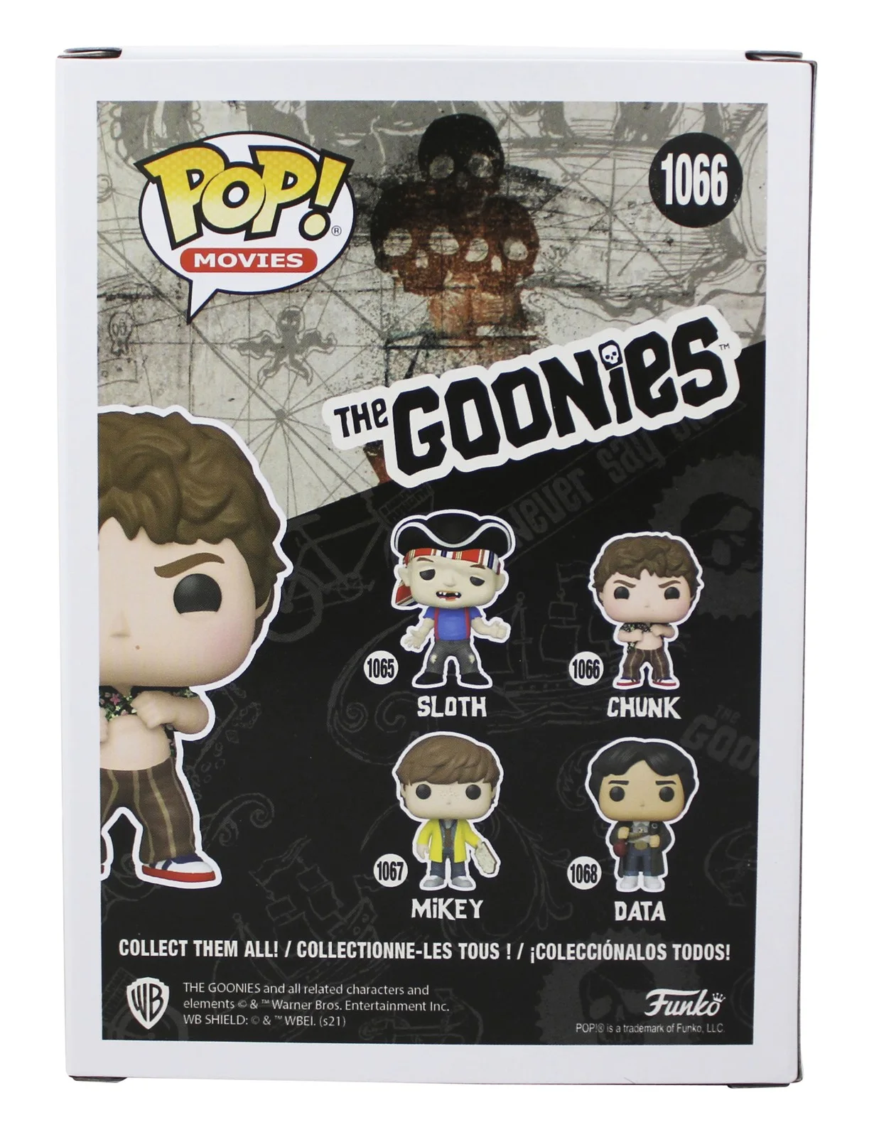 Jeff Cohen — Jeff Cohen The Goonies "2x Insc" Signed Chunk #1066 Funko Pop Vinyl Figure BAS W, image 4