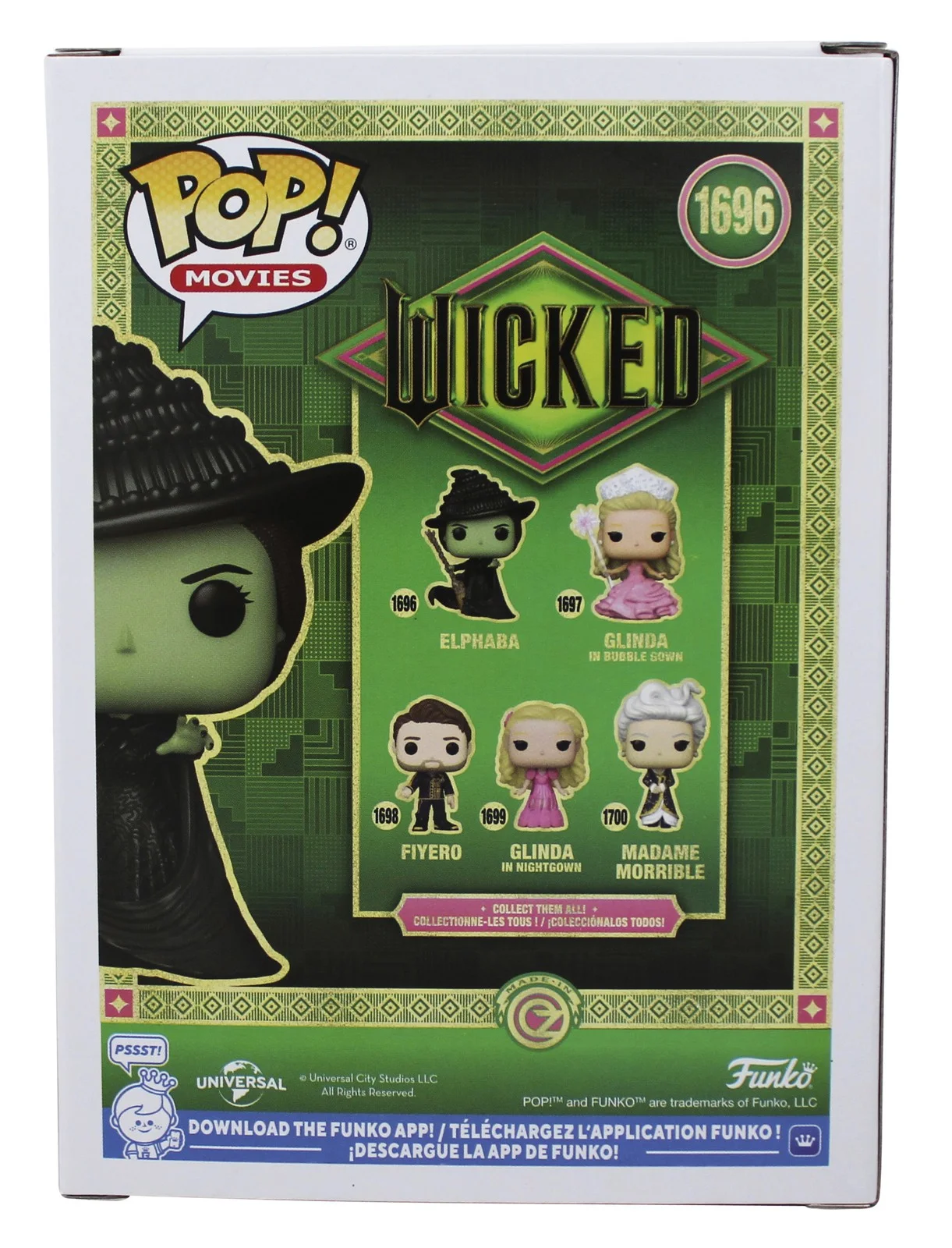 Idina Menzel — Idina Menzel Wicked Authentic Signed Elphaba #1696 Funko Pop Vinyl Figure BAS, изображение 4