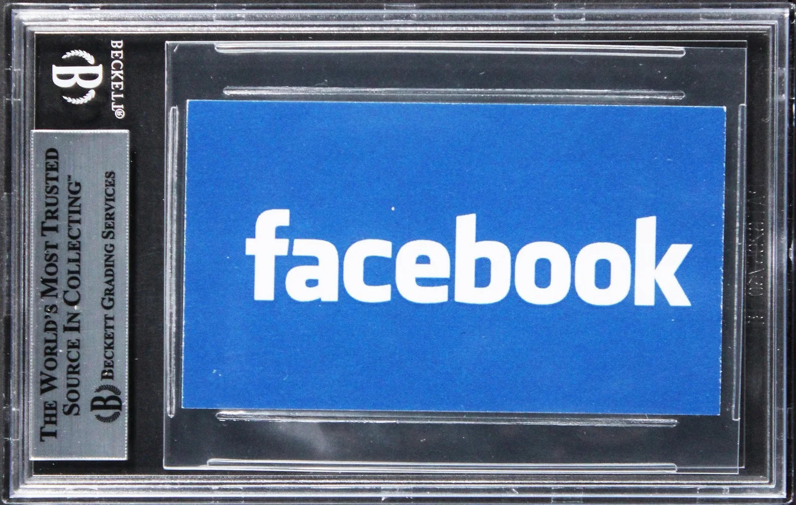 Jesse Eisenberg — Jesse Eisenberg The Social Network Authentic Signed Business Card BAS Slabbed 3, image 2