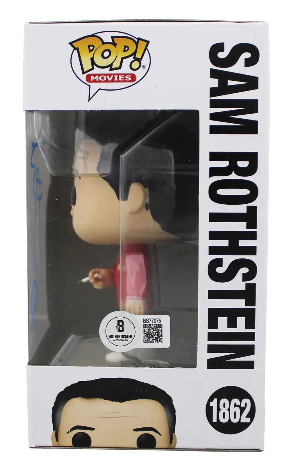 Robert De Niro — Robert De Niro Casino Signed Sam Rothstein #1862 Funko Pop Figure BAS #BS77075, изображение 3