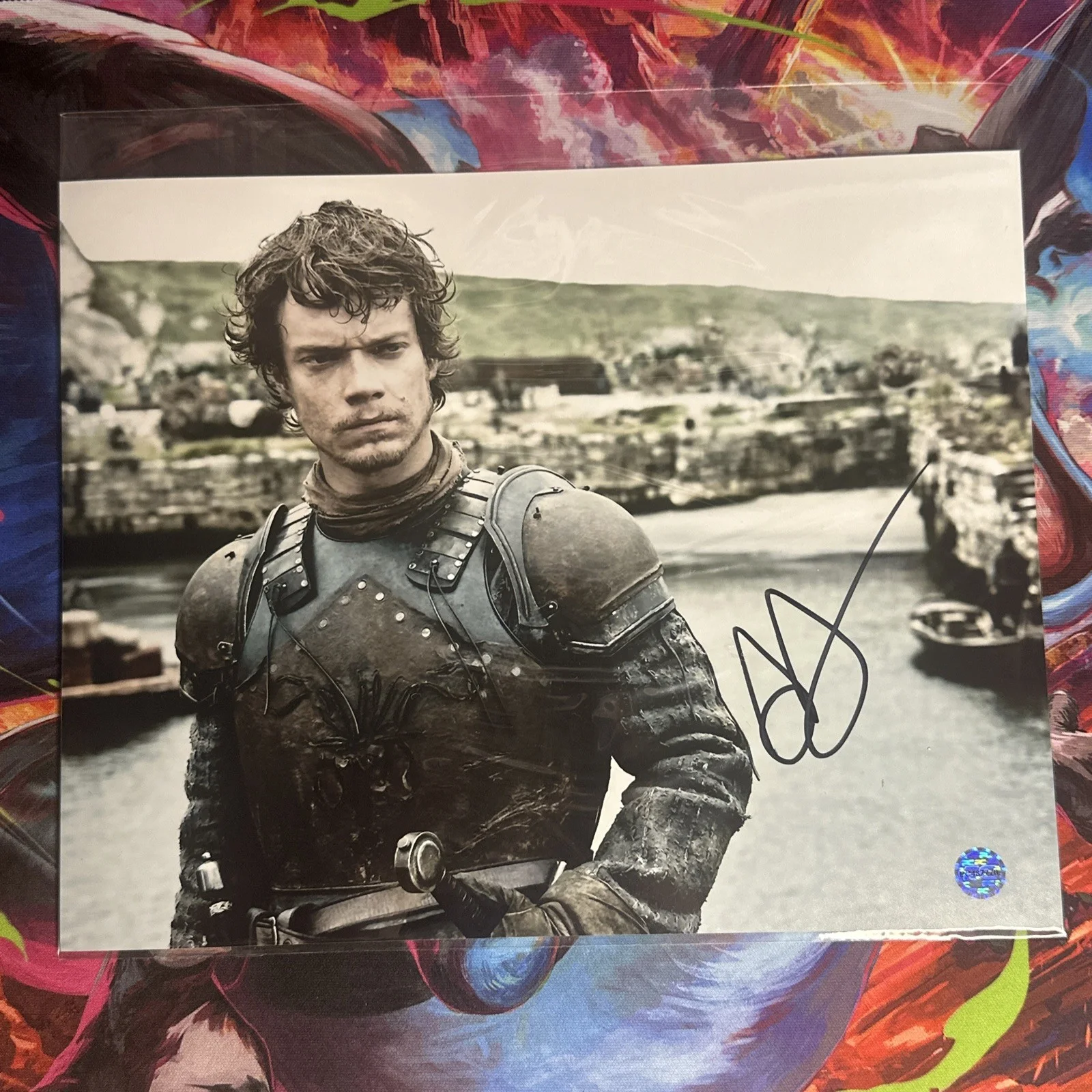 Alfie Allen — Alfie Allen - Signed 8x10 Photo - Mint - With COA - “Game Of Thrones”