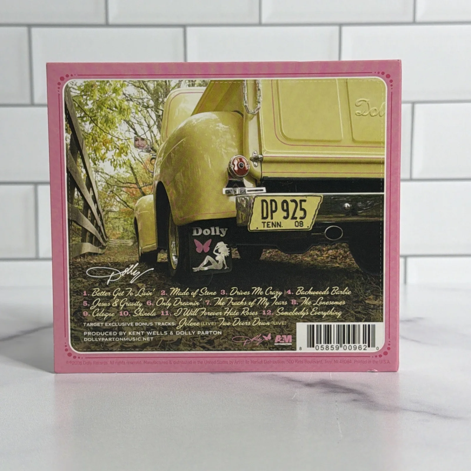 AUTOGRAPHED CD - Dolly Parton - Backwoods Barbie, image 2
