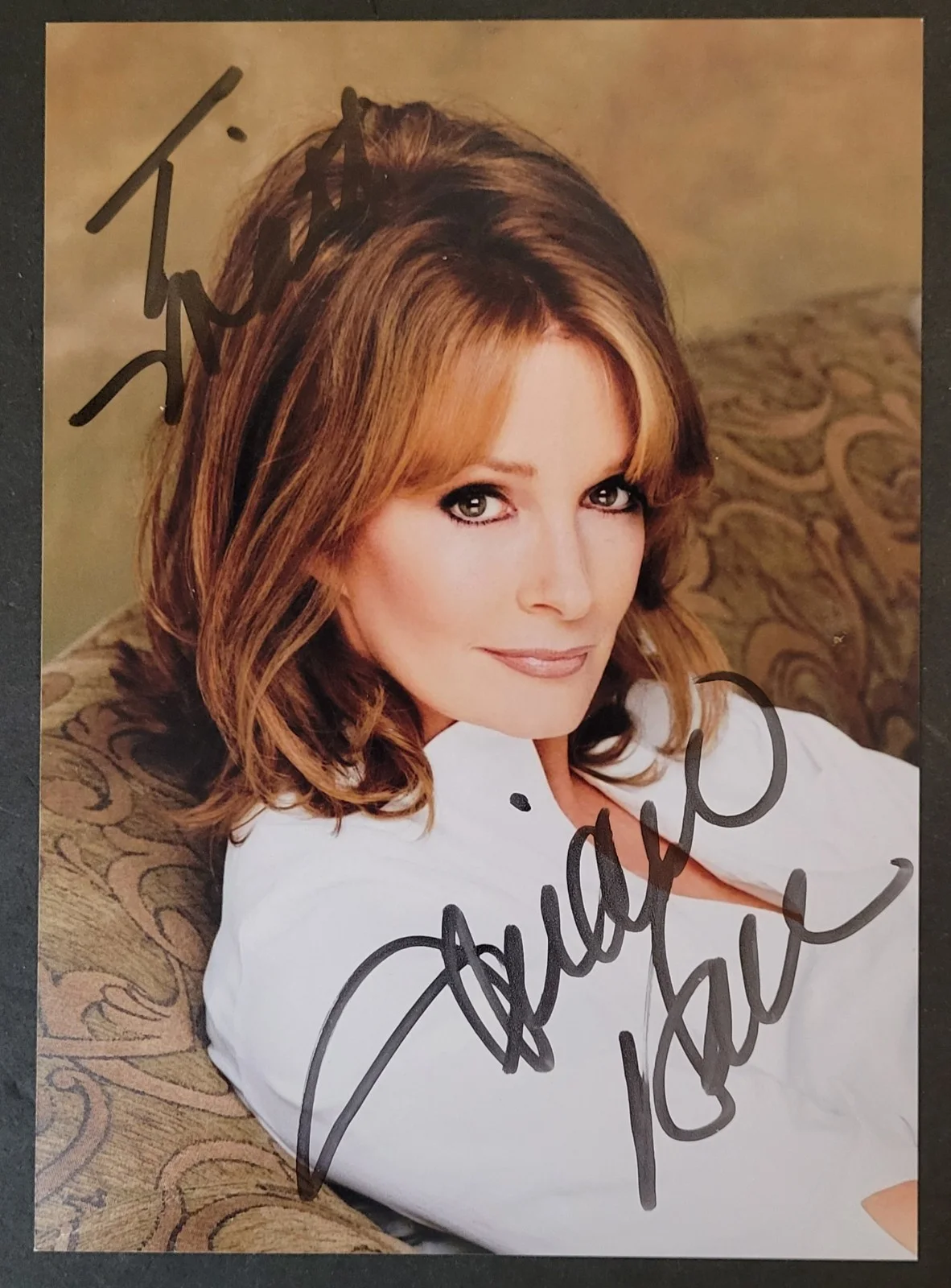 Deidre Hall — Deidre Hall Actress Model Autographed Signed Two 5"x7" Photos, image 2