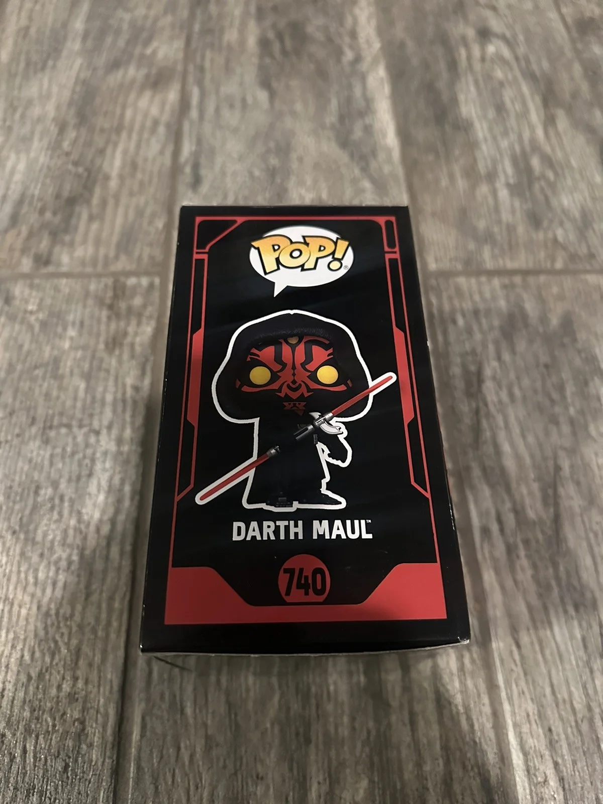 RAY PARK SIGNED DARTH MAUL STAR WARS FUNKO POP PSA/DNA COA AUTOGRAPHED 740, изображение 3