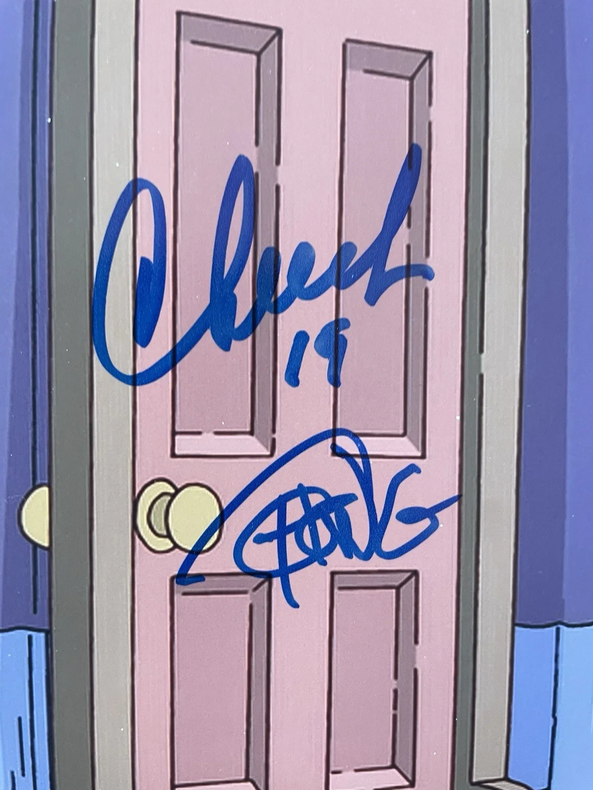 Cheech, Chong — Cheech and Chong Autographed Signed 8x10 Photo - Simpsons - JSA Certified, image 2