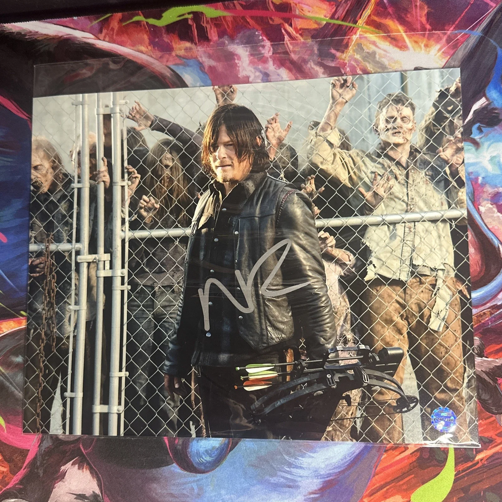 Norman Reedus — NORMAN REEDUS - Signed PHOTO 8x10 WALKING DEAD - With COA, image 2