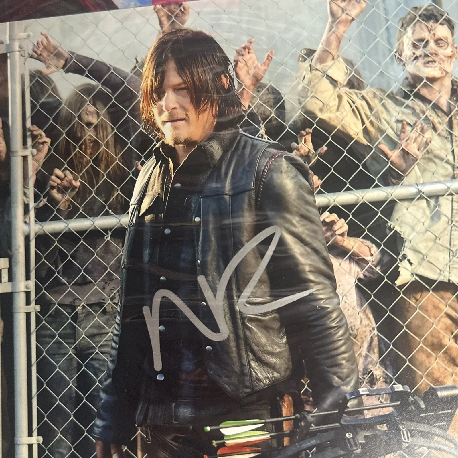 Norman Reedus — NORMAN REEDUS - Signed PHOTO 8x10 WALKING DEAD - With COA, image 3