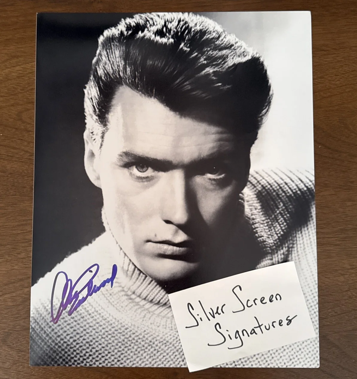 Clint Eastwood Rawhide 11x14 Photo SIGNED JSA COA Autograph Certified, image 5