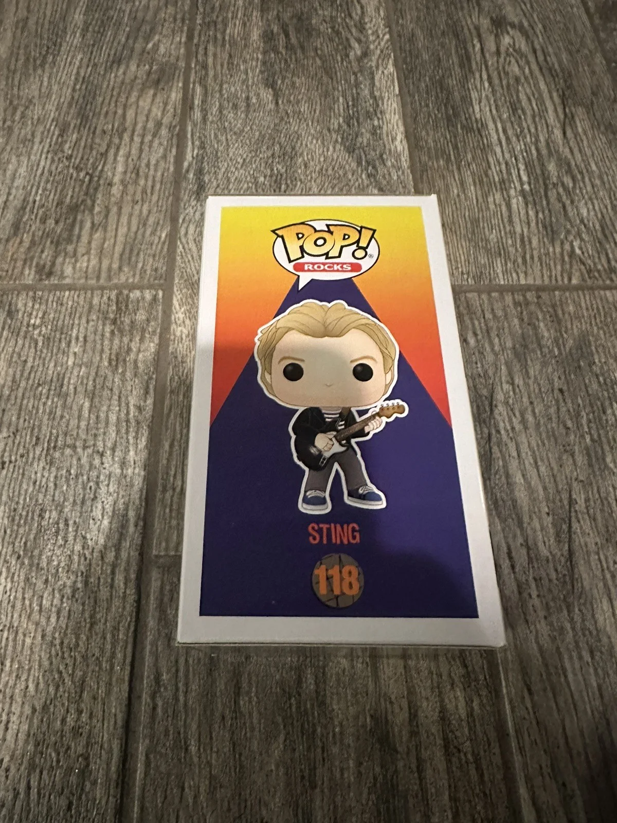 STING SIGNED SIGNED THE POLICE FUNKO POP JSA COA AUTOGRAPHED AUTO BAND SINGER, изображение 5