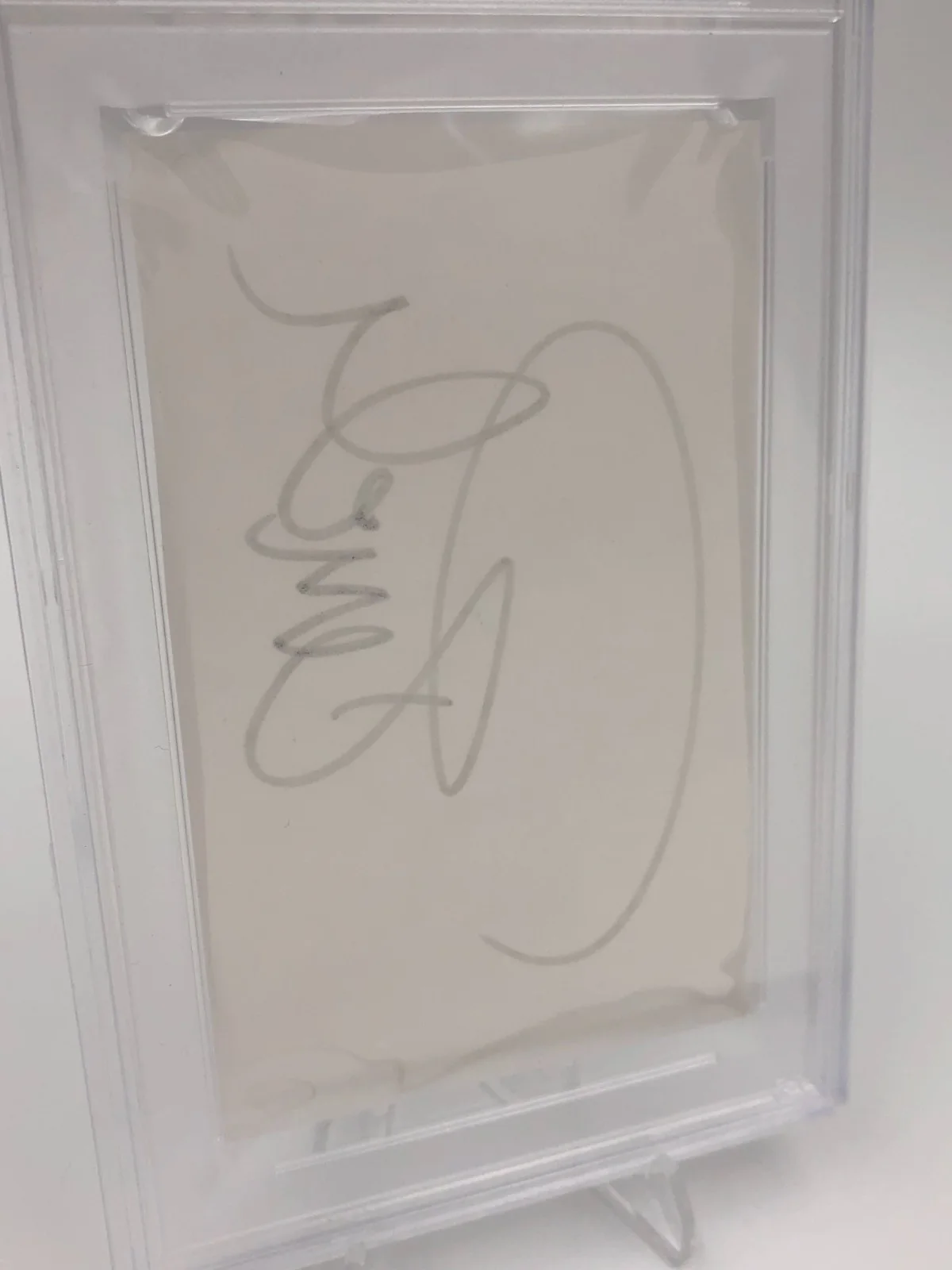 PAMELA ANDERSON — PAMELA ANDERSON AUTO Signed PSA AUTHENTIC Index Card Actress NAKED GUN BAYWATCH, image 4