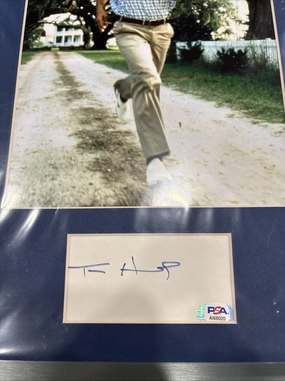 Vintage 90s Forrest Gump PSA Signed Poster, image 2