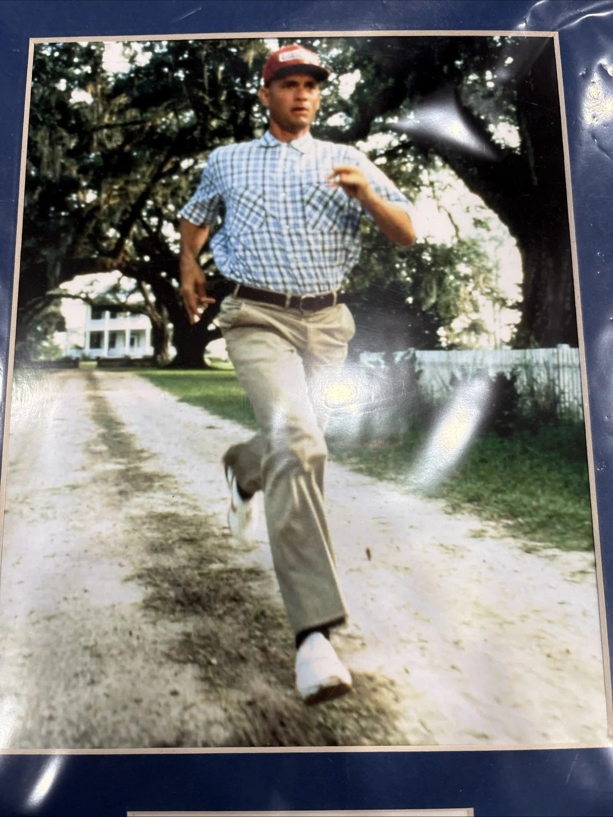 Vintage 90s Forrest Gump PSA Signed Poster, image 3