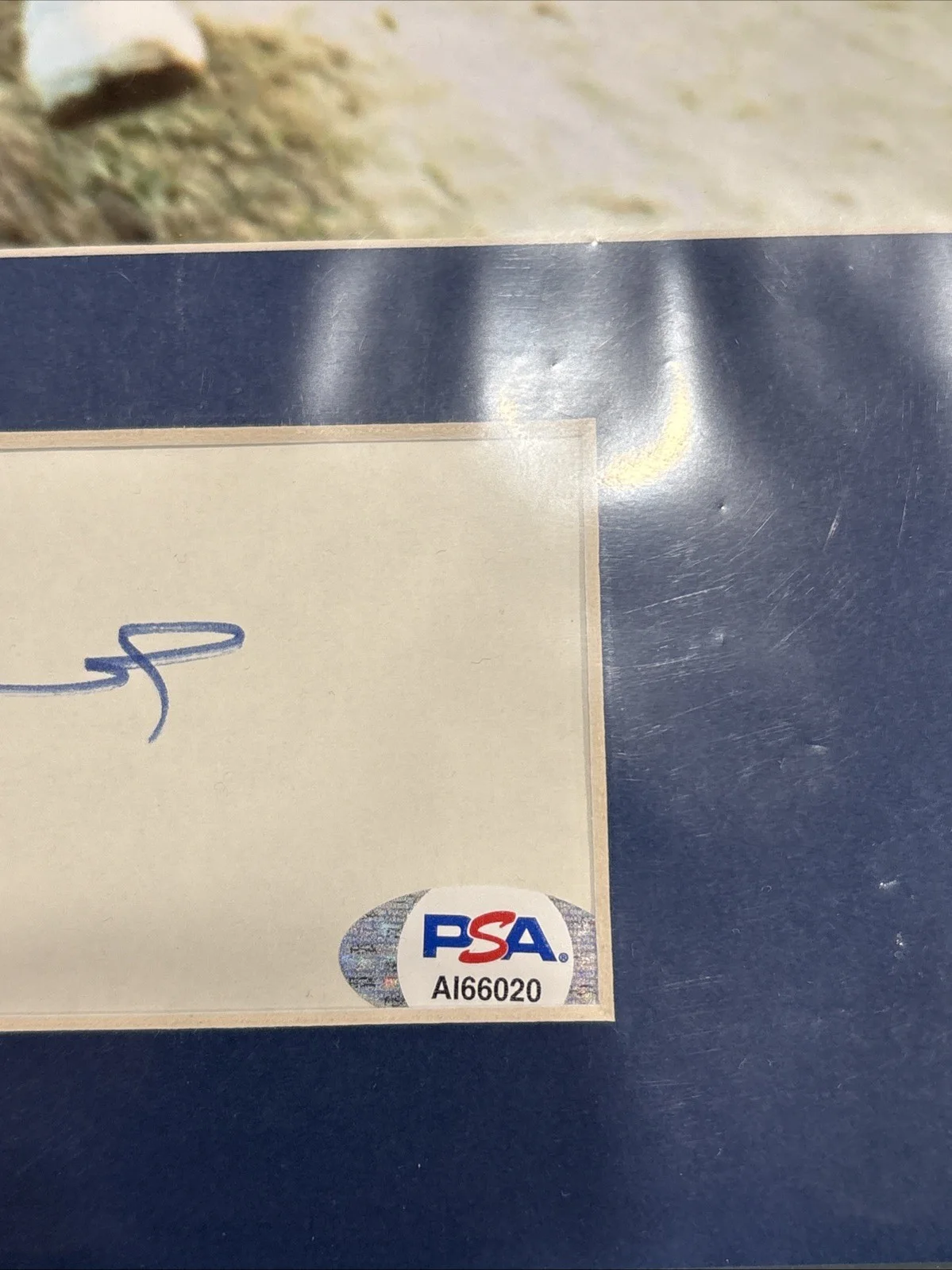 Vintage 90s Forrest Gump PSA Signed Poster, image 4