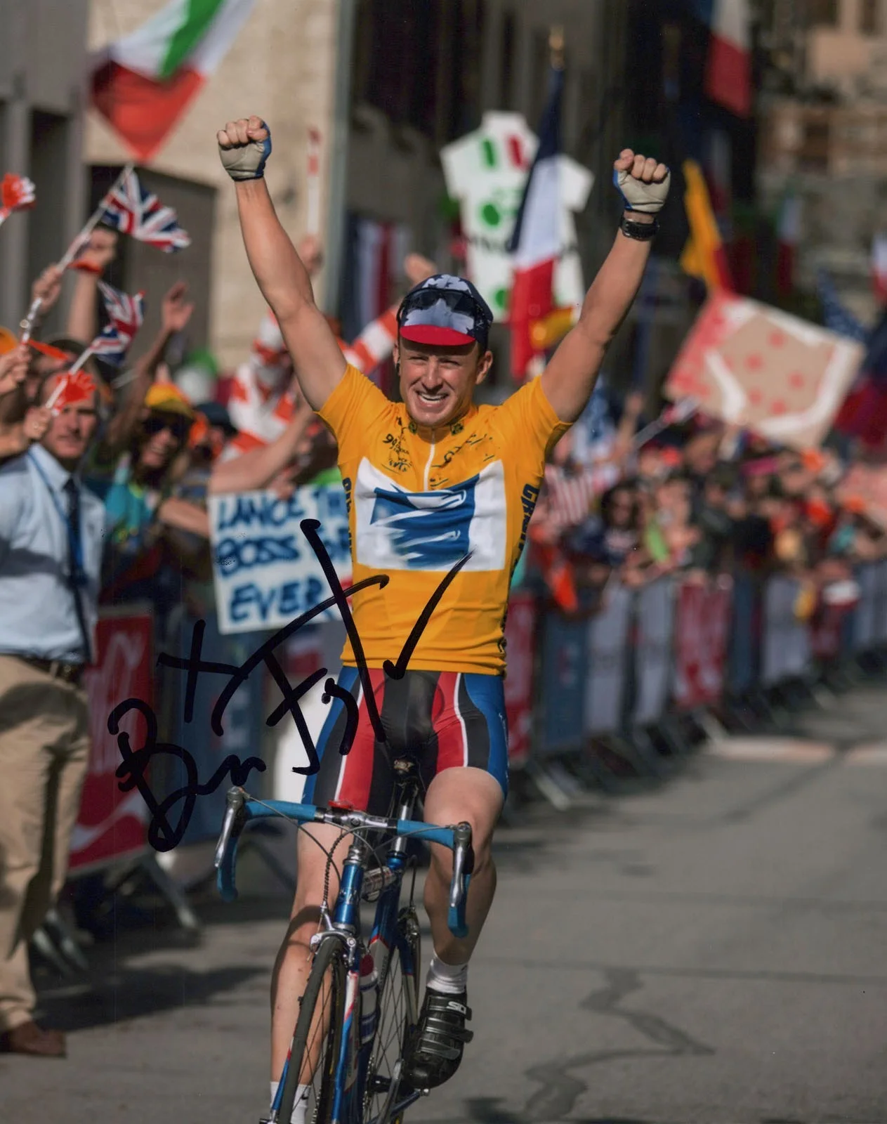 Ben Foster — Ben Foster signed "THE PROGRAM" 8x10 Photo EXACT PROOF d Lance Armstrong COA, image 3