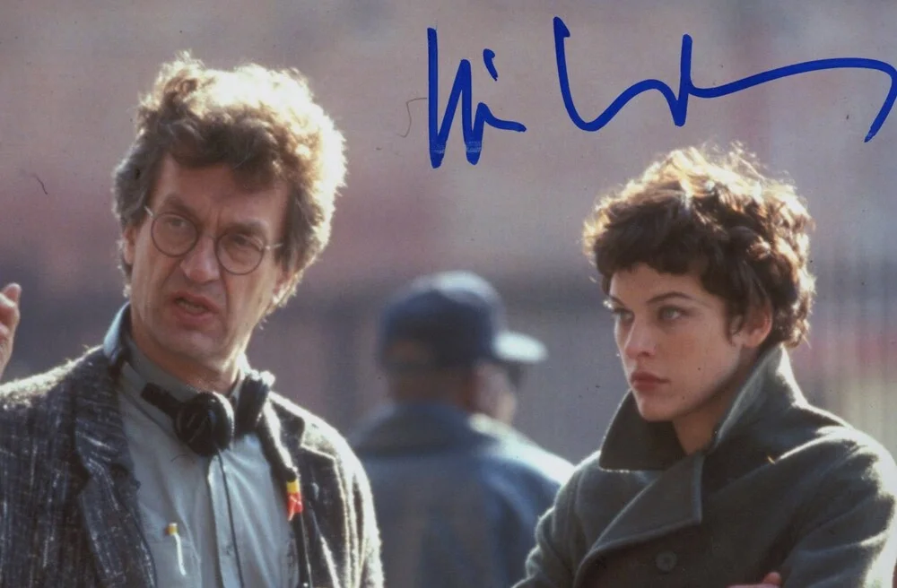 Wim Wenders — Wim Wenders signed "MILLION DOLLAR" 8x10 Photo b EXACT PROOF Milla Jovovich ACOA, изображение 5