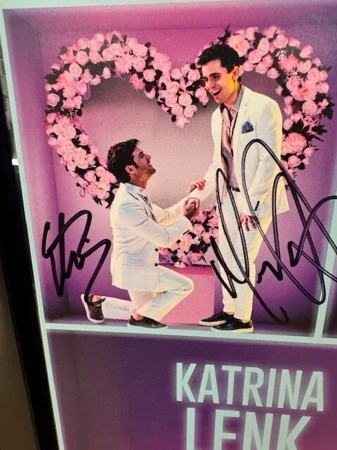 COMPANY Broadway Revival Cast Signed Windowcard- RARE, image 3