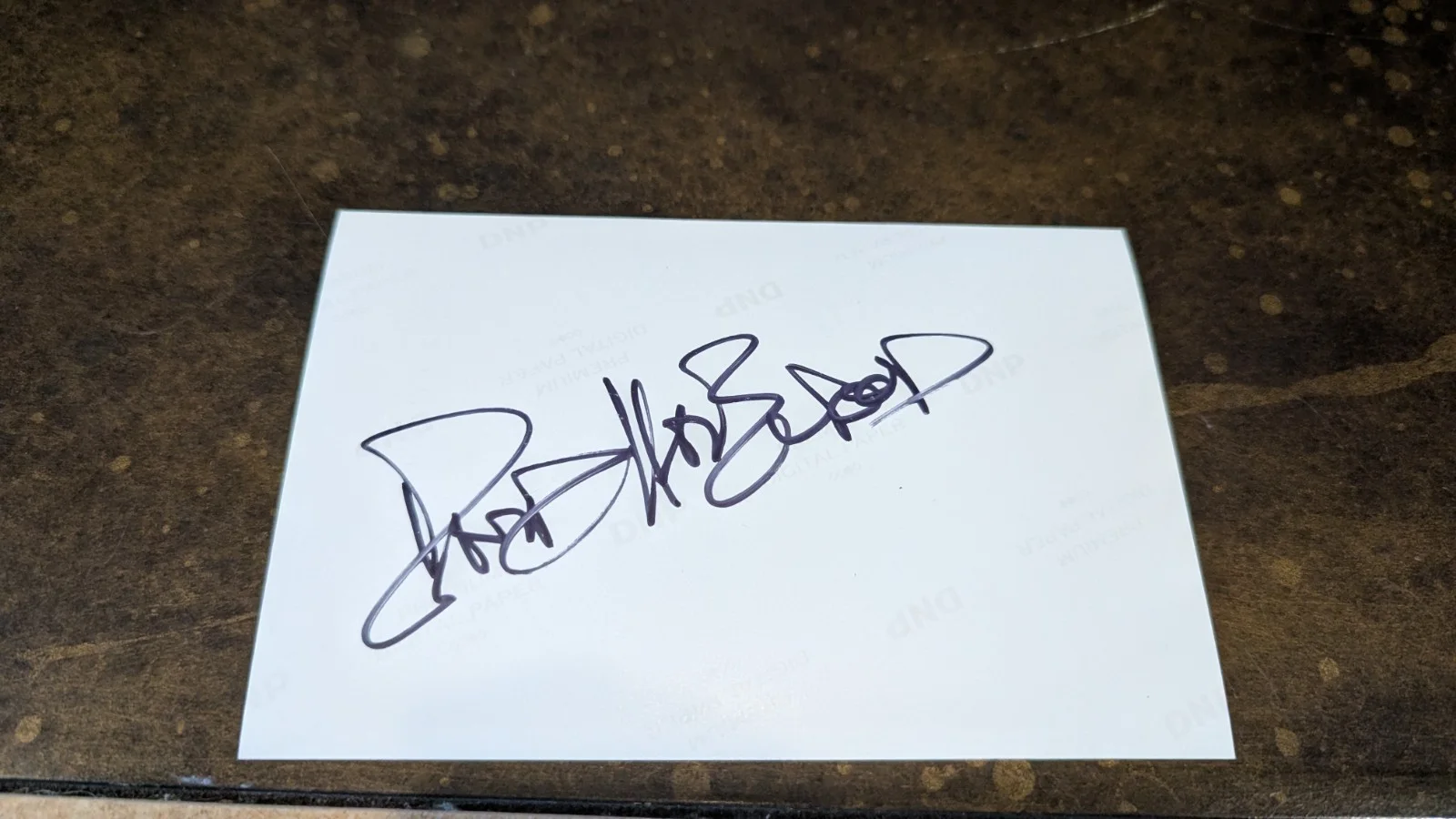 David Harewood — 🔥 Signed Authentic 4x6 Photo of David Harewood – Rare Autograph Collectible! 🔥, изображение 2