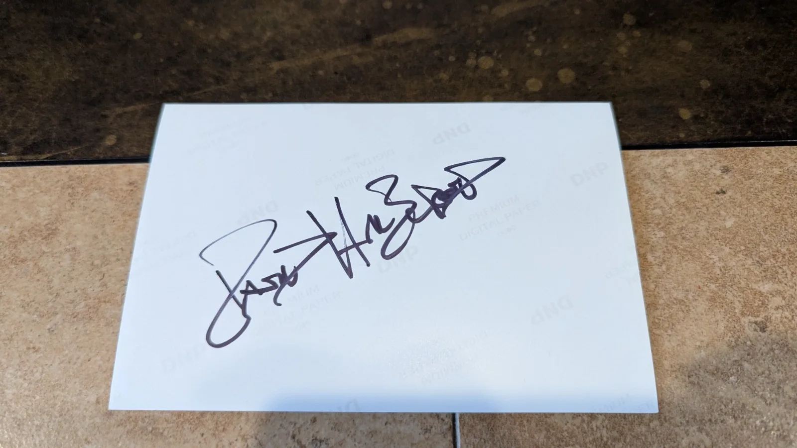 David Harewood — 🔥 Signed Authentic 4x6 Photo of David Harewood – Rare Autograph Collectible! 🔥, изображение 2