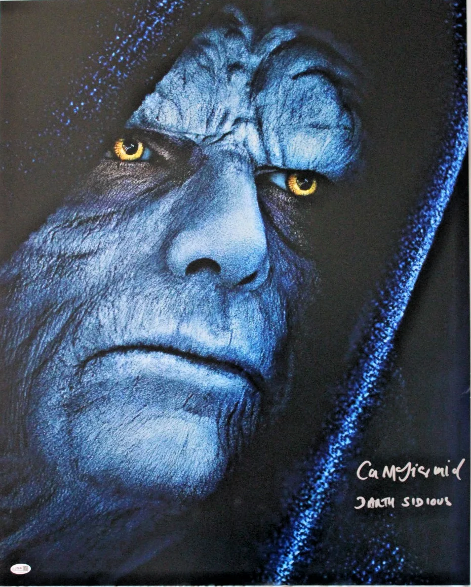 Ian McDiarmid — Ian McDiarmid Signed Photo “Darth Sidious” Star Wars Autograph JSA COA Star Wars