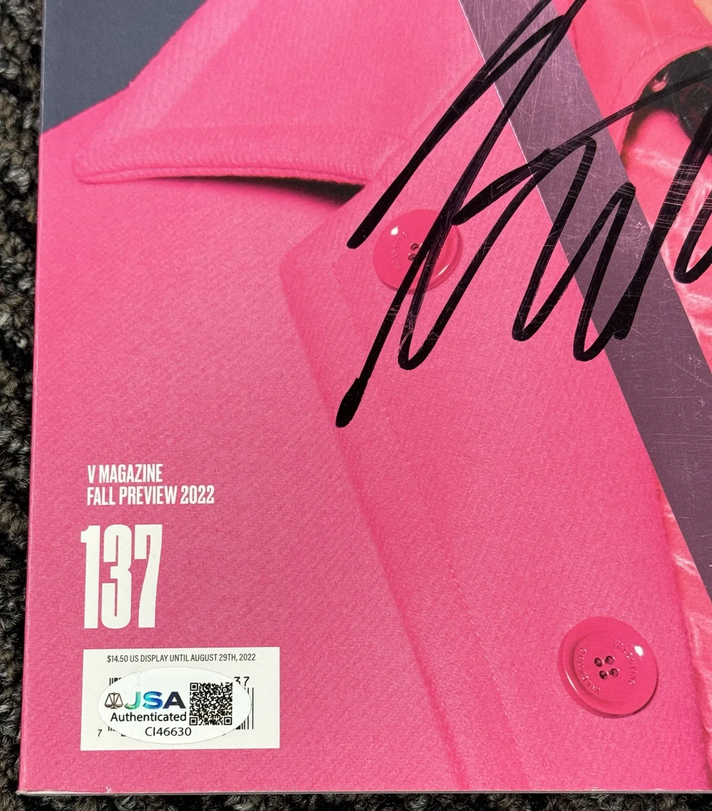 The Kid Laroi Signed Autograph Gen V Full Magazine JSA COA Crown Inscription, image 2
