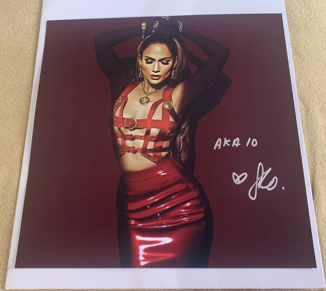 Jennifer Lopez SIGNED - A.K.A. 10 Yr. Anniversary Poster Limited To /500 New ✅, изображение 3