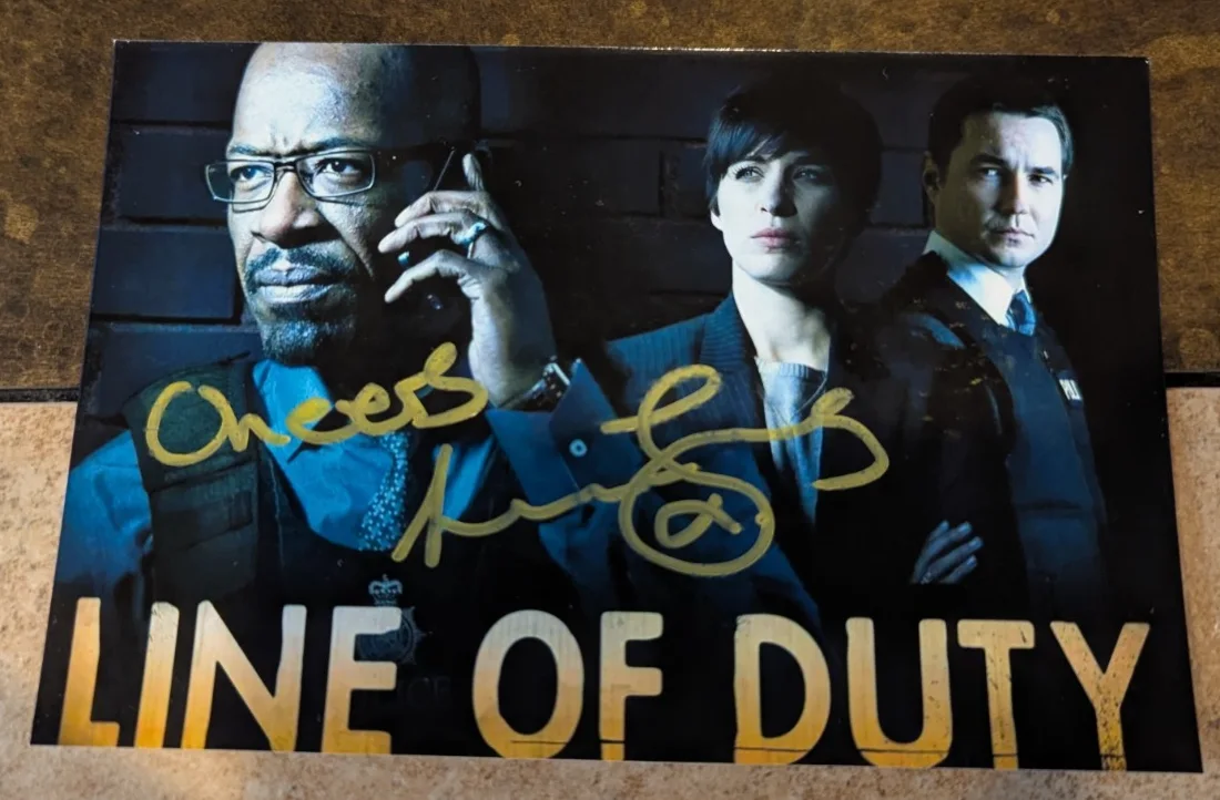 Lennie James — 🔥 Signed Authentic 4x6 Photo of Lennie James – Rare Autograph Collectible! 🔥
