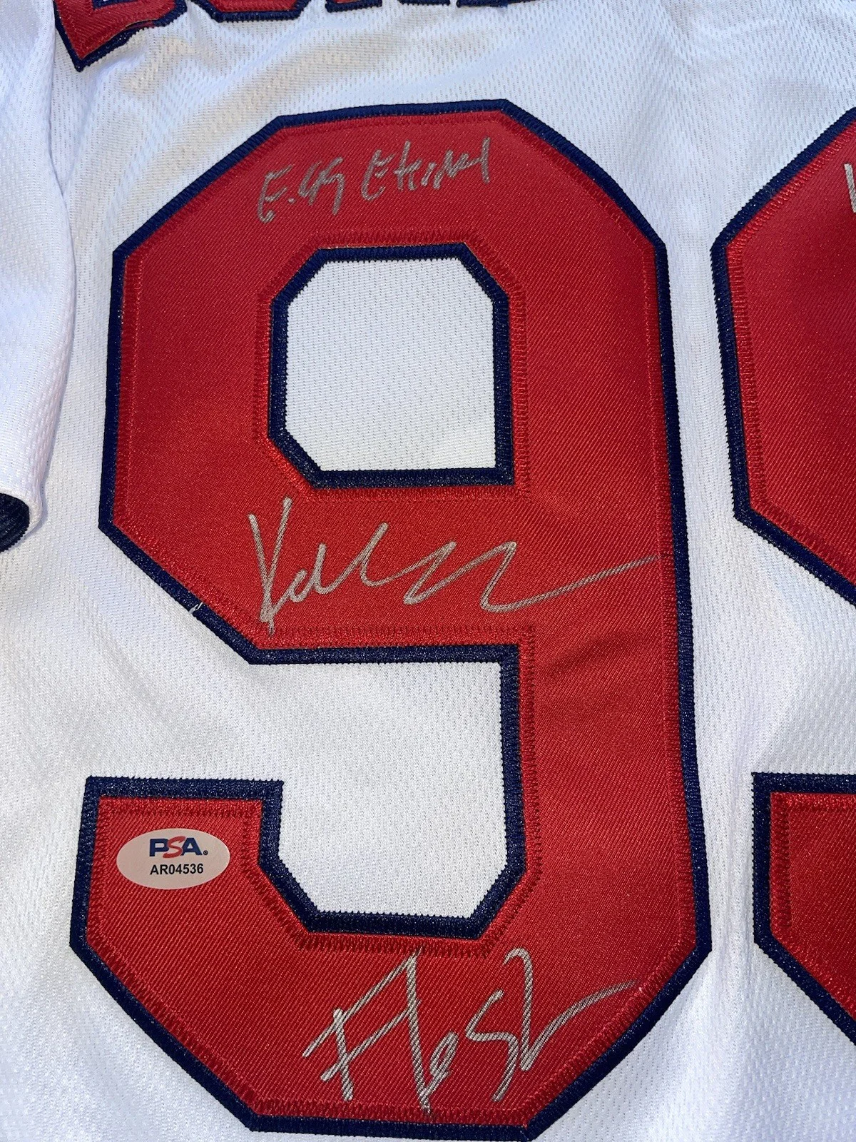 Bone Thugs N Harmony Signed Cleveland Indians Jersey Psa All 5 Bizzy Layzie, изображение 3
