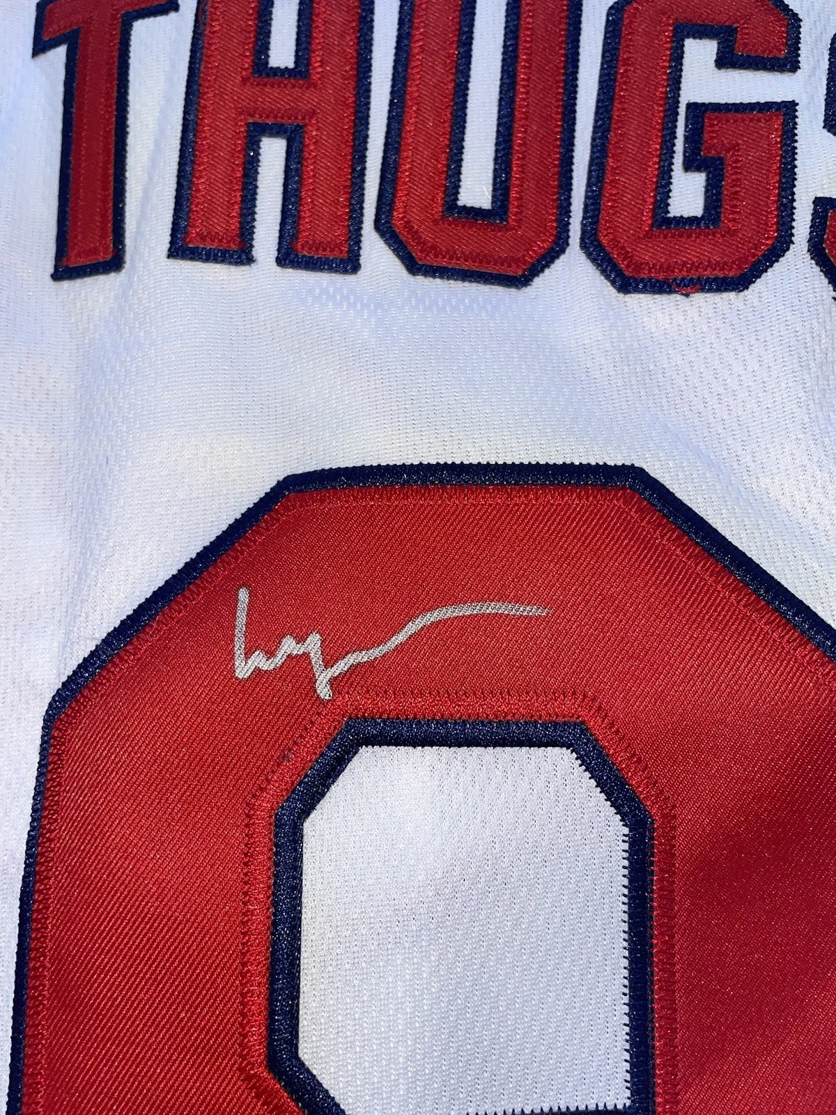 Bone Thugs N Harmony Signed Cleveland Indians Jersey Psa All 5 Bizzy Layzie, изображение 5