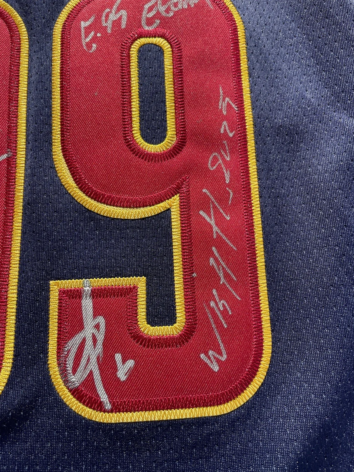 Bone Thugs N Harmony Signed Cleveland Cavaliers Jersey Psa All 5 Bizzy Layzie, image 4