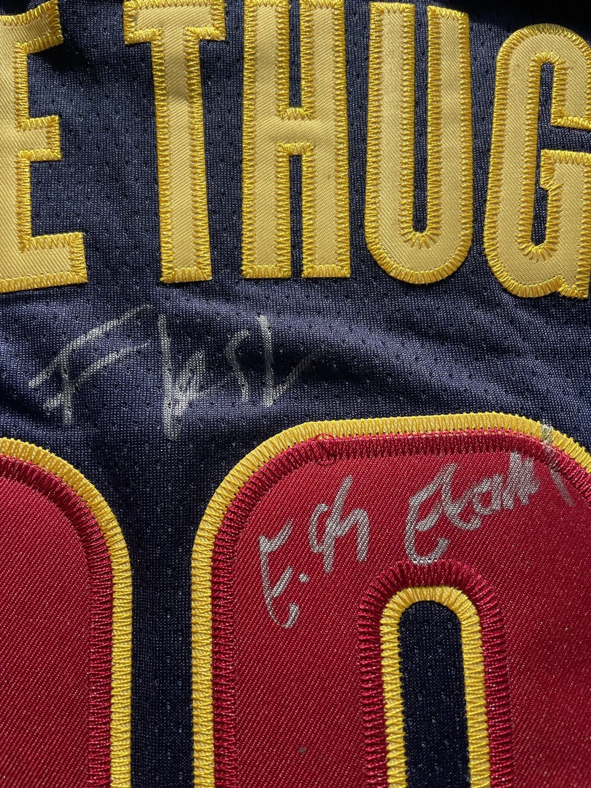 Bone Thugs N Harmony Signed Cleveland Cavaliers Jersey Psa All 5 Bizzy Layzie, image 5
