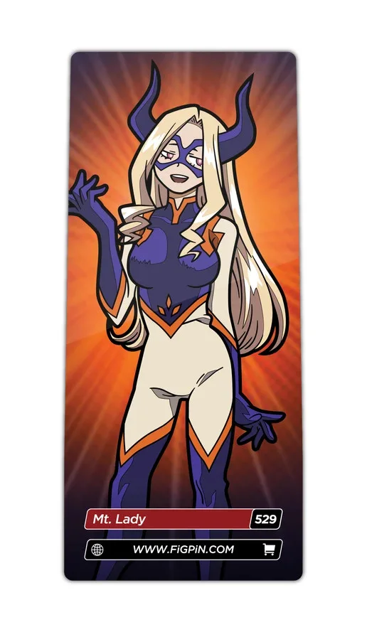 FiGPiN Mt. Lady (0529) My Hero Academia 3-Inch Enamel Pin, image 2