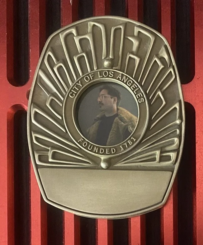 Cold Cast Bladerunner Resin Badge Fanmade Replica, image 3