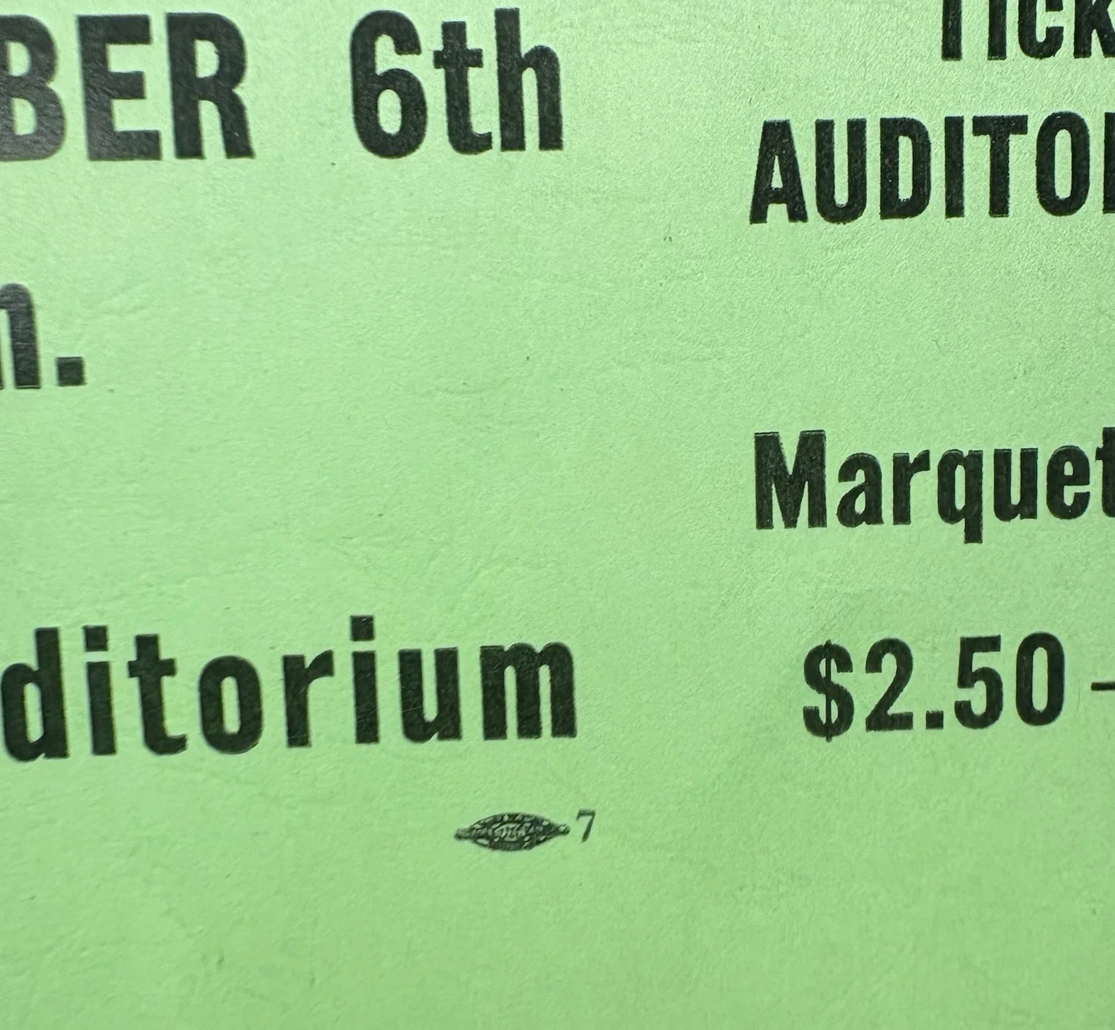 Tony Bennett 1963 Concert Poster - Milwaukee Auditorium - Marquette University, image 3