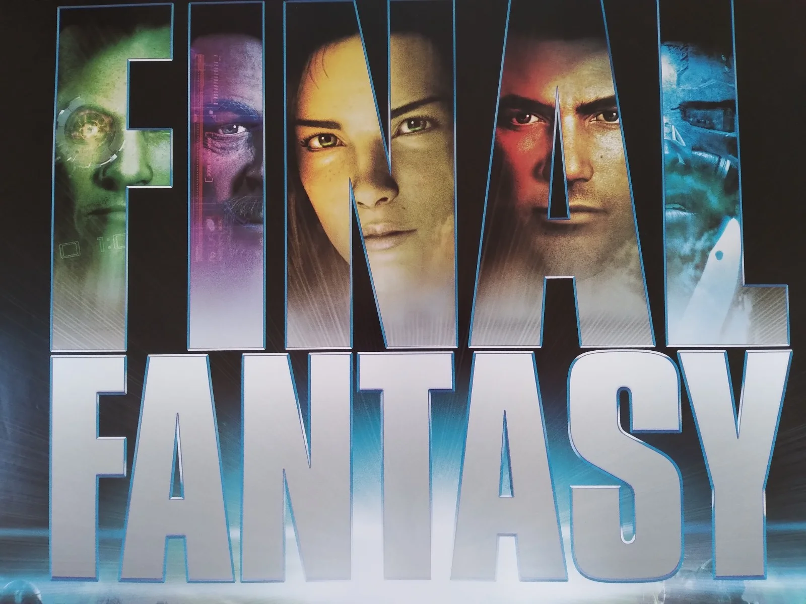Final Fantasy:The Spirits Within original movie 2001 poster UK quad, image 2