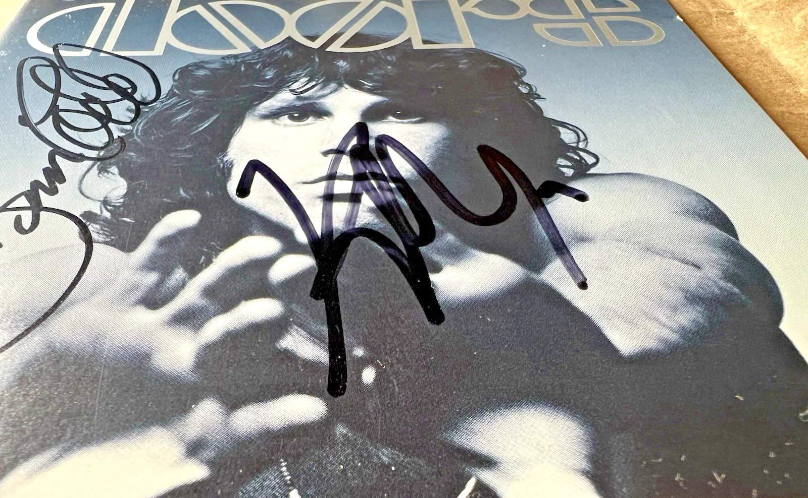 Robby Krieger Signed CD Best of The Doors w / Ian Astbury The Cult, image 2