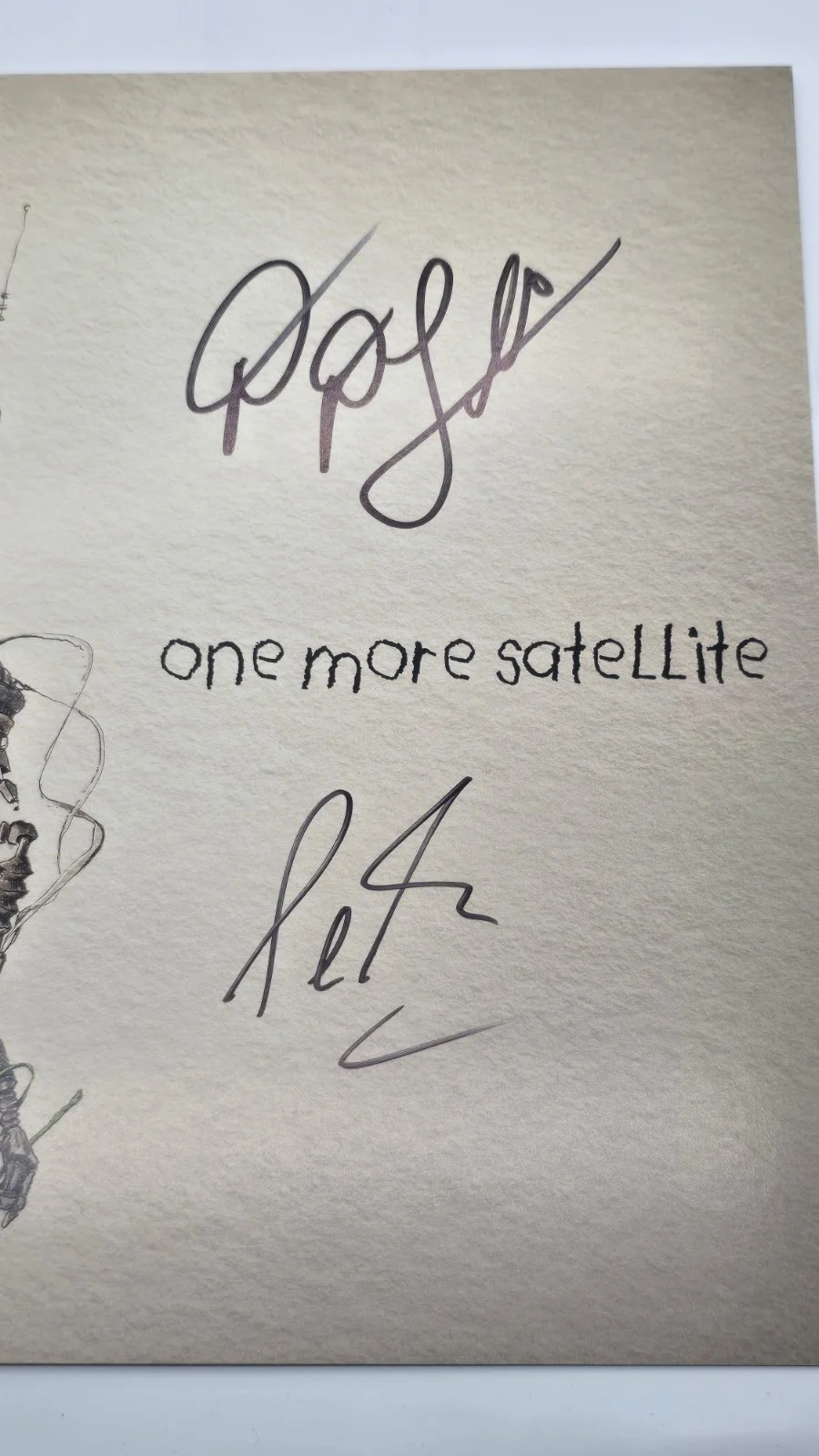 One More Satellite Vinyl LP + CD + Signed Flat By Dean DeLeo & Pete Shoulder, image 3