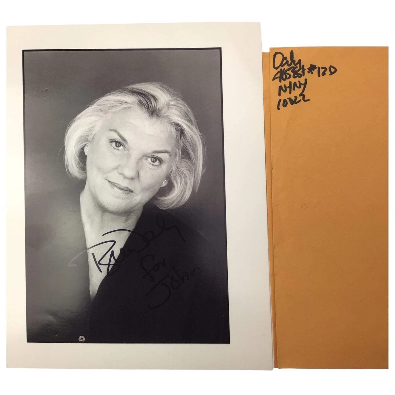 Tyne Daly — Tyne Daly Signed Photograph w/ Personal Note, image 3