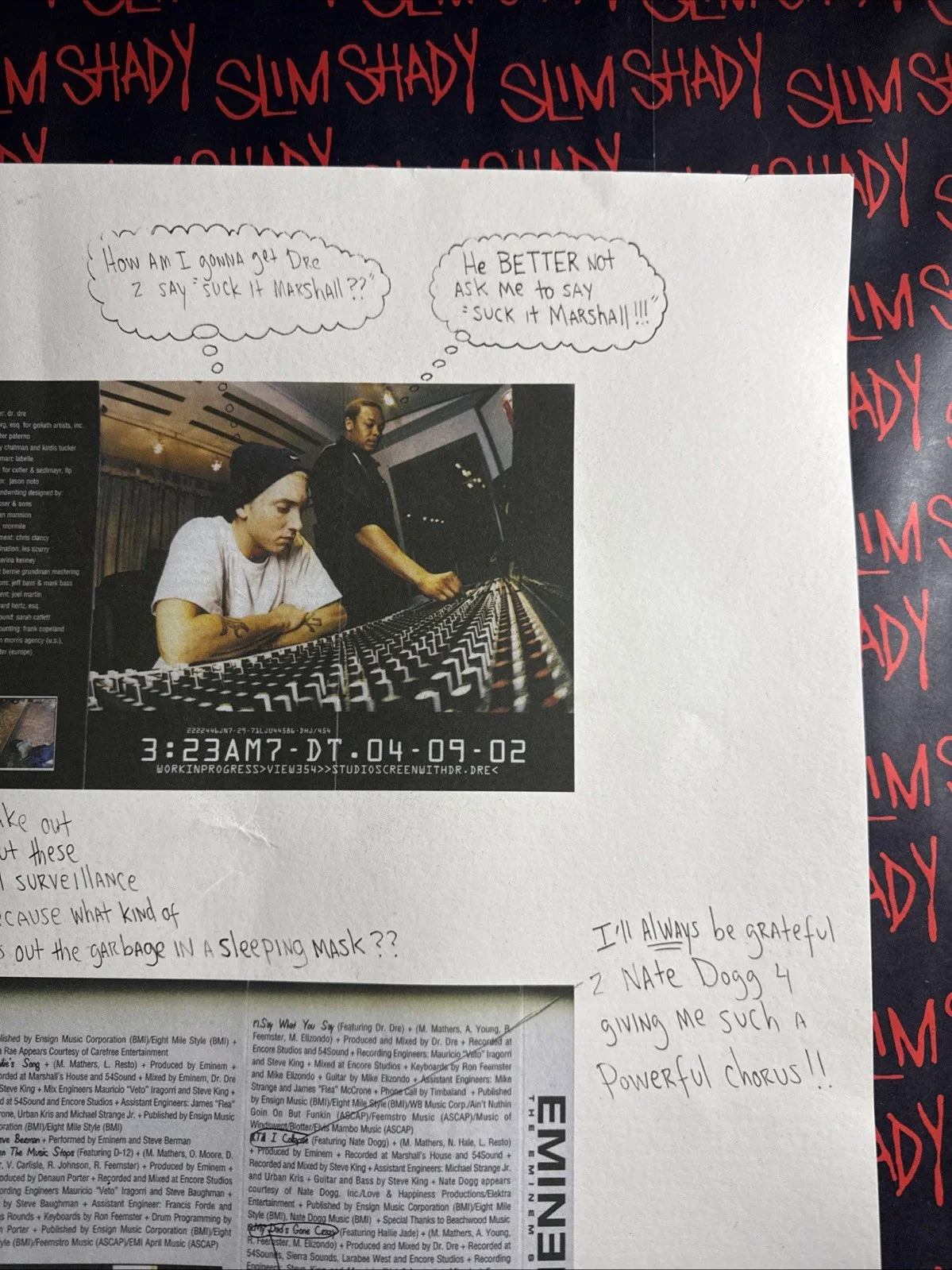 Eminem Show 15th Anniversary lithograph, image 4
