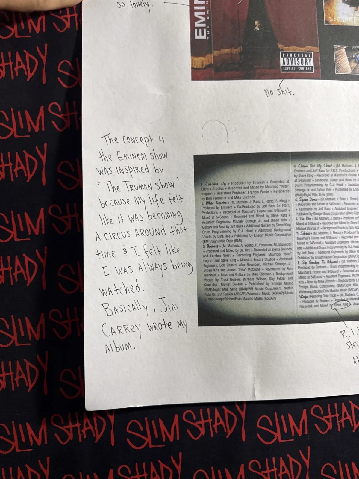 Eminem Show 15th Anniversary lithograph, image 5